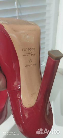 Туфли nursace кожа