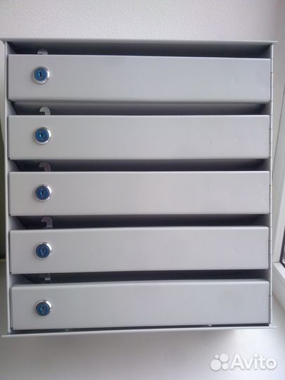 Ящики почтовые на 5 секций многоквартирных домов