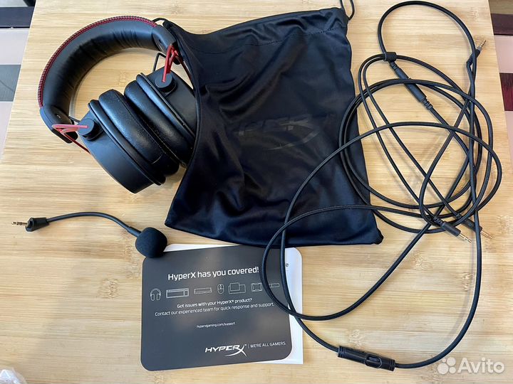 Наушники hyperx cloud alpha