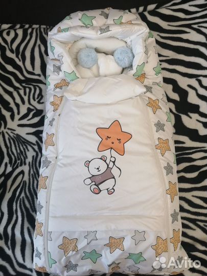 Конверт на выписку зимний