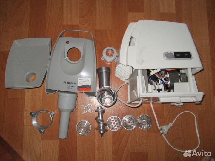 Детали и насадки к электромясорубкам