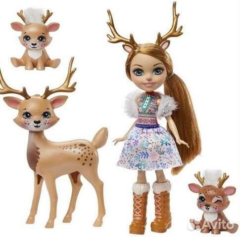Кукла Enchantimals Энчантималс оленья семья