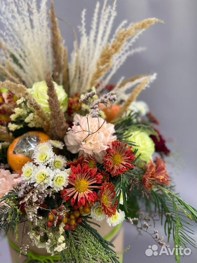 Букет в коробке