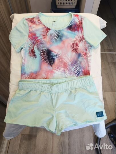 Комплект шорты и футболка женские