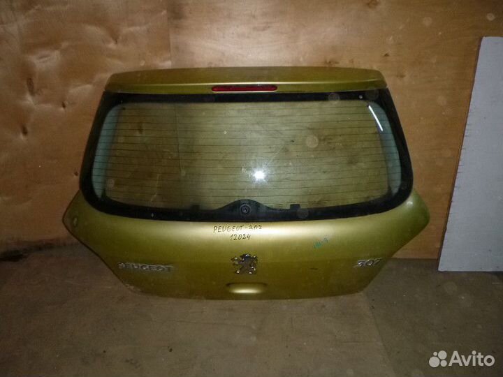 Дверь багажника со стеклом peugeot 307 2001-2007