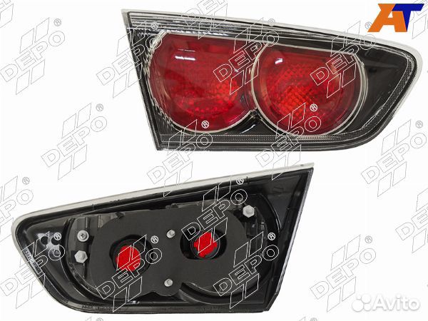 Фонарь в крышку багажника mitsubishi lancer evolut