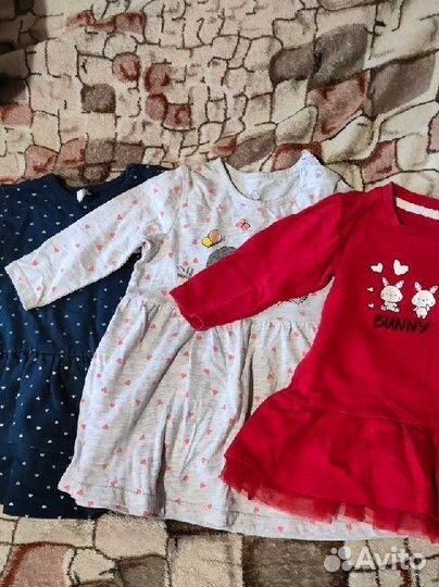 Комбинезон для девочки 80 + пакет вещей