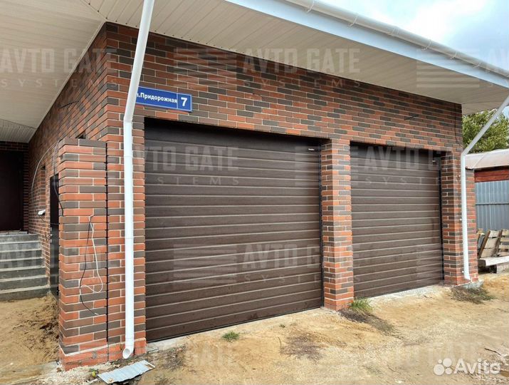 Секционные ворота гаражные