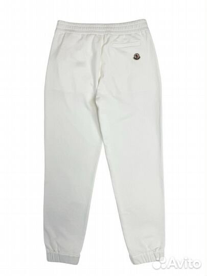 Брюки Moncler Logo Track Pants White