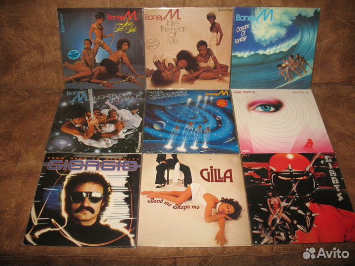Виниловые пластинки (disco)