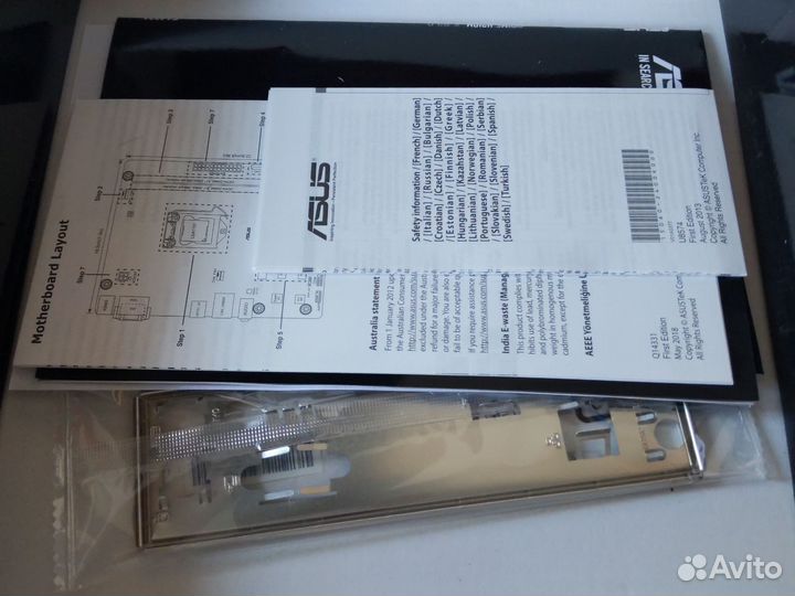 Мат. плата asus prime h310m-k r2.0 LGA1151