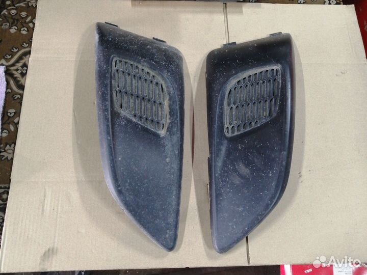 Заглушки переднего бампера chevrolet Aveo 300