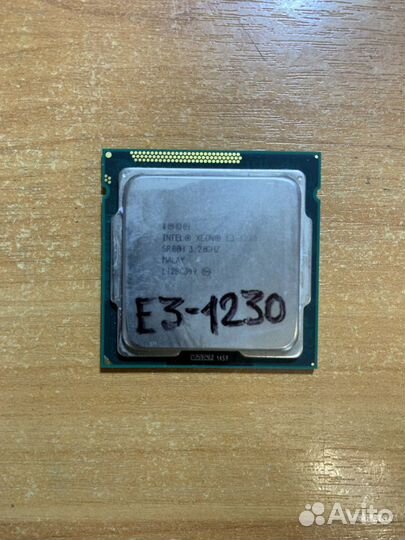 Процессор 1155 Xeon E3-1230 3.2-3.6GHz 4-яд/ 8-пот