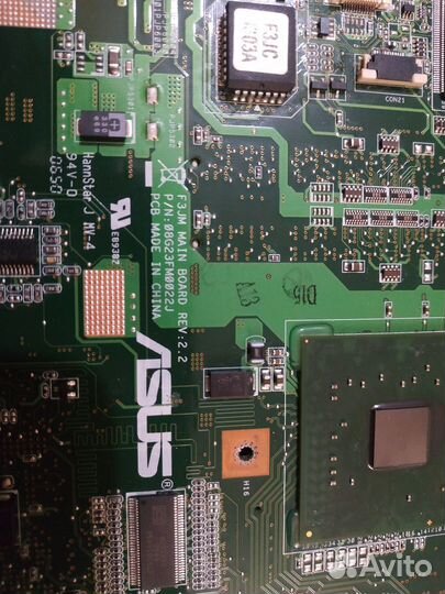Ноутбук Asus F3J на запчасти