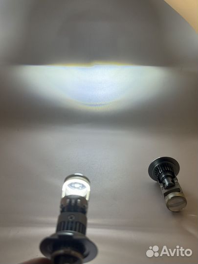 Светодиодные лампы LED h7 с линзой