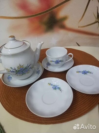 Чайныe неполные сервизы ссср,современные наборы