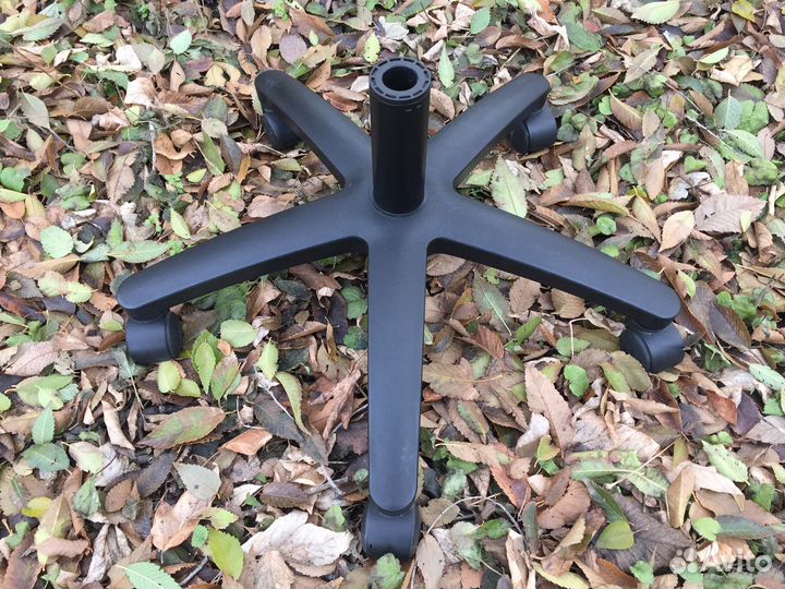 Крестовина для комп. кресла, 5 лучей с колёсиками