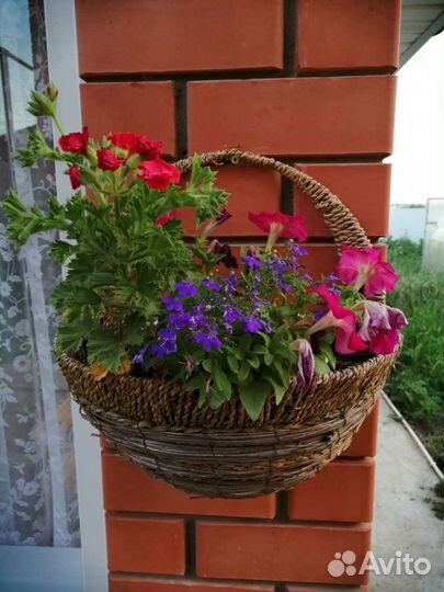 Кашпо цветочное для улицы. 7 шт. цена за шт