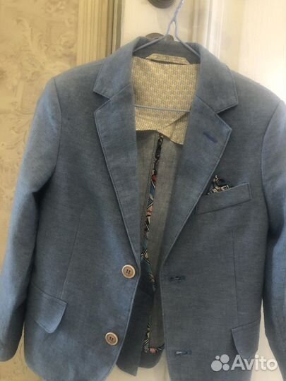 Пиджак для мальчика 116