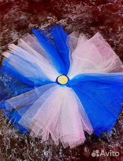 Резинка для волос ручной работы (16см)