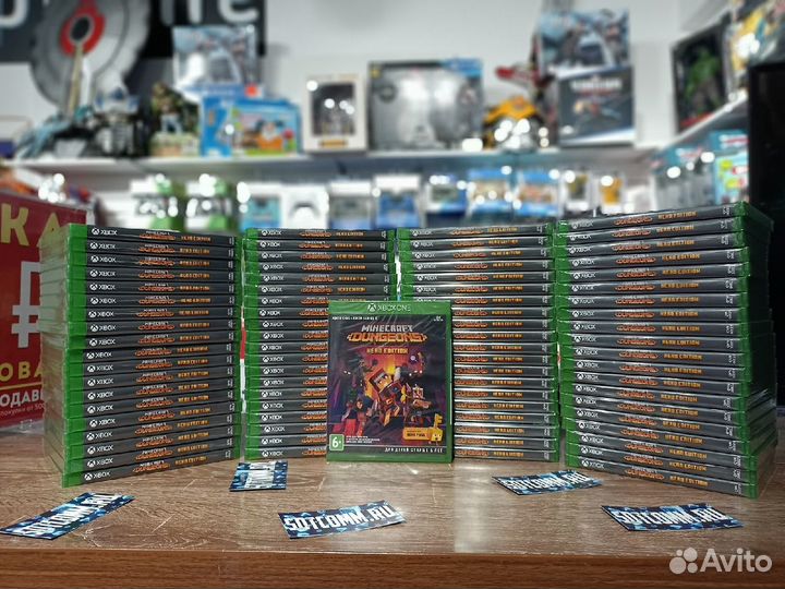 Minecraft Xbox One + 3 подарка