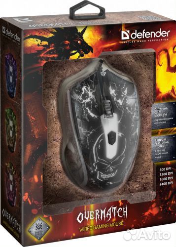 Мышь defender Overmatch GM-069