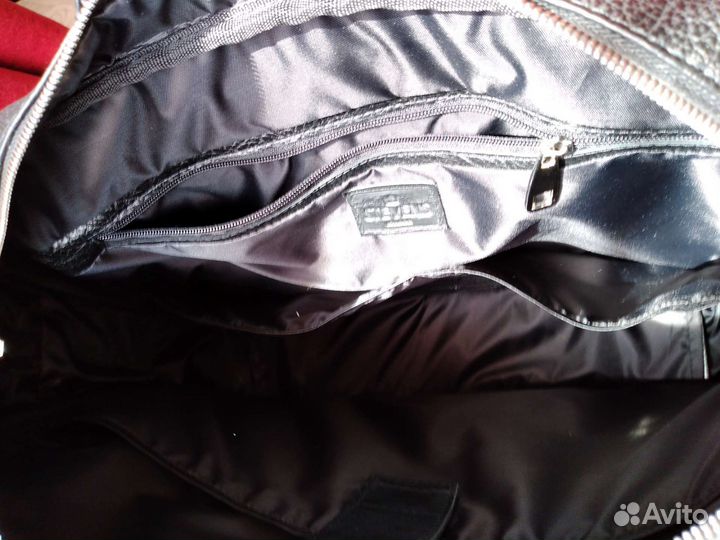 Мужской кожаный портфель новый