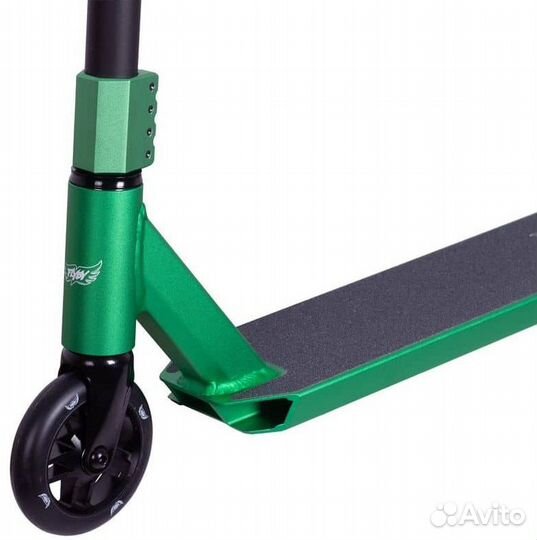 Самокат Flyby Air трюковый, зеленый