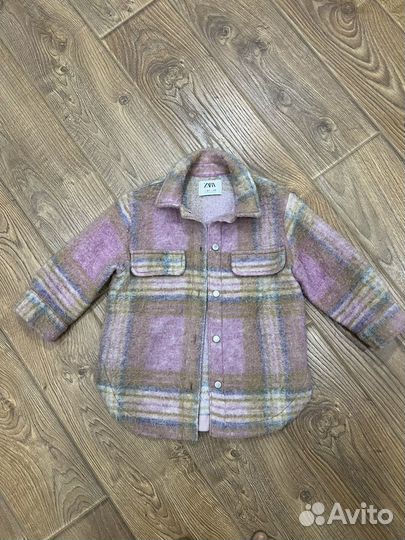 Рубашка теплая zara 120