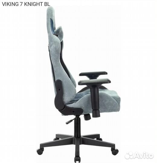 Кресло для геймеров zombie viking 7 knight Синий