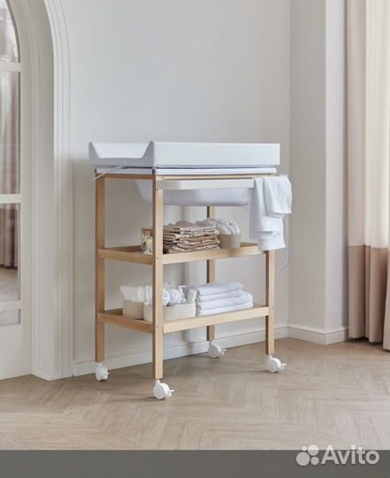 Пеленальный стол с ванной