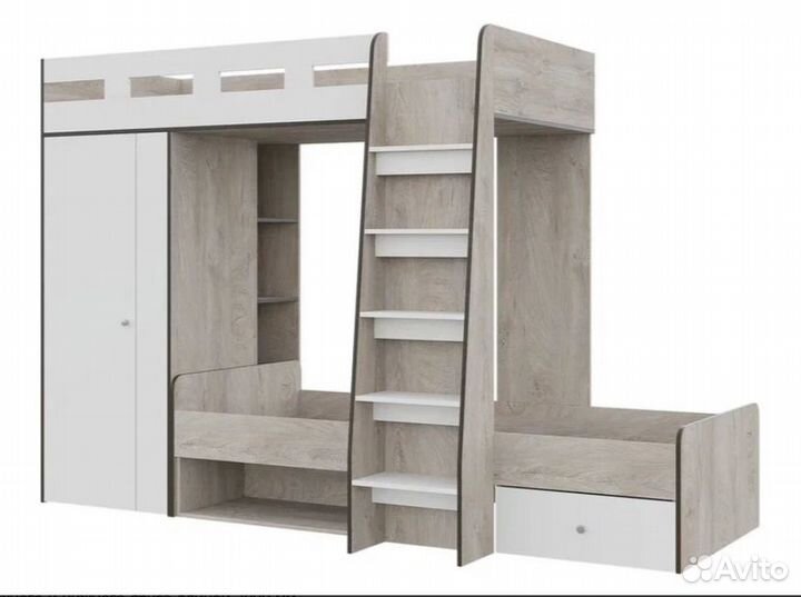 Детская двухъярусная кровать