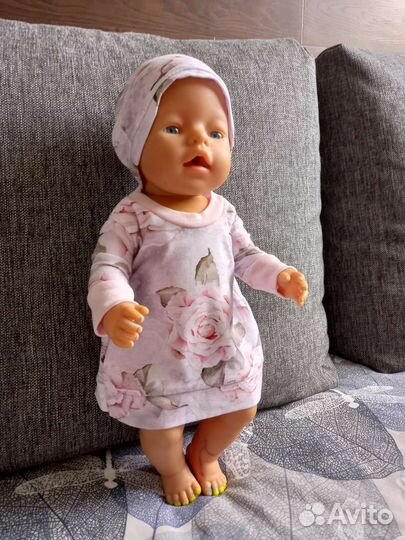 Одежда для куклы беби борн
