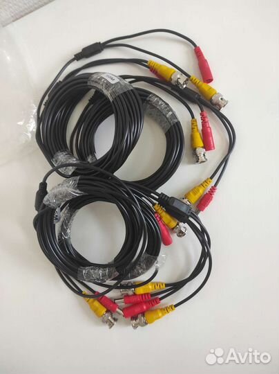 Готовые кабеля для видеонаблюдения оптом