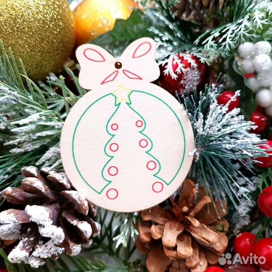 Новогодний набор для творчества. Подарок 2024