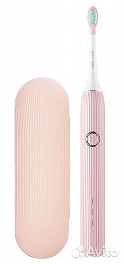 Электрическая зубная щетка soocas V1, розовая