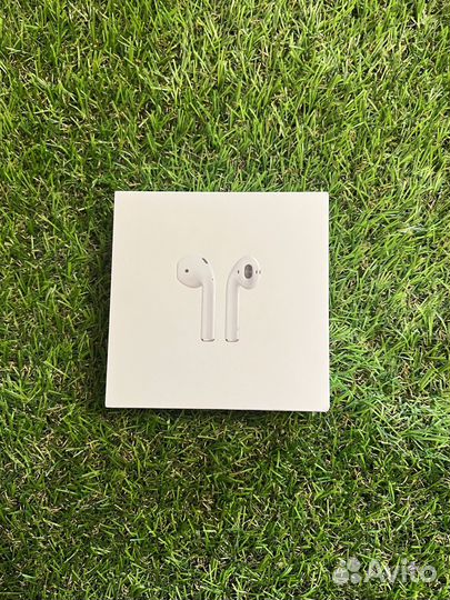 Airpods 2 новые вкрытые оригинал