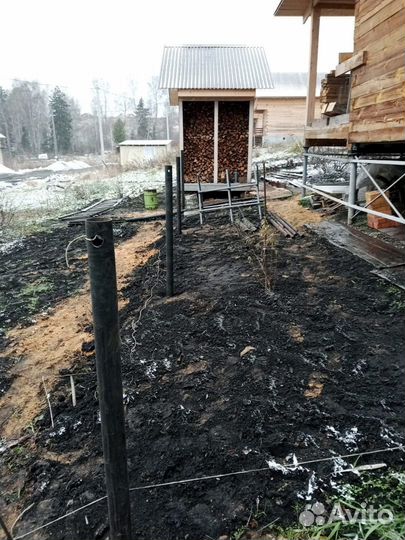 Винтовые сваи с монтажом