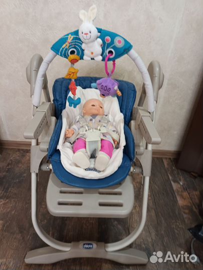 Детский стульчик для кормления chicco