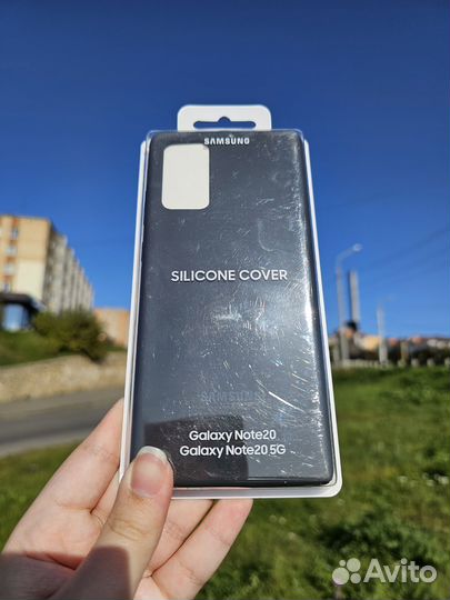 Чехол Samsung Silicone Cover для Galaxy Note20