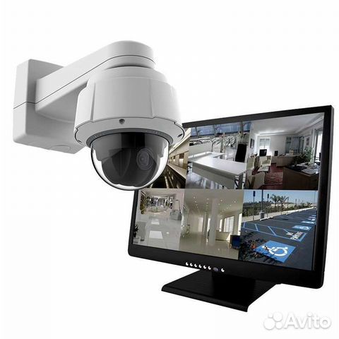 Установка видеонаблюдения. Установка камер