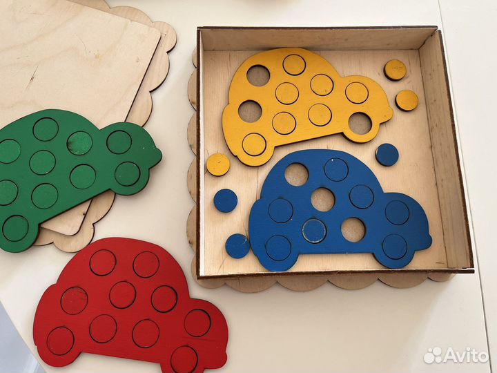 Развивающие игрушки деревянные