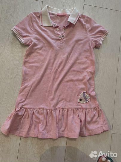 Поло платье