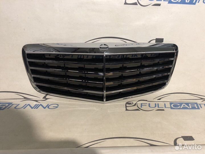 Решетка радиатора mercedes w211 рестайлинг хром