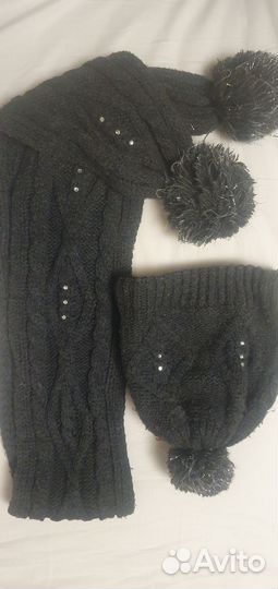 Шапка и снуд, шапка и шарф Zara 5-7 лет