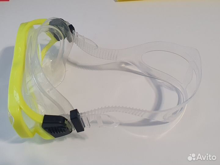 Маска с диоптриями линзы -7.5 и трубка Новые