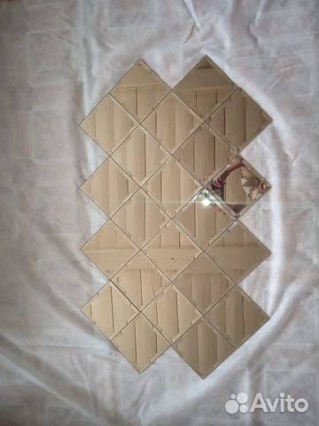 Зеркальное панно, плитка