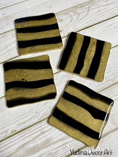 Подстаканники из эпоксидной смолы