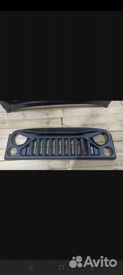 Злая решетка на УАЗ Хантер