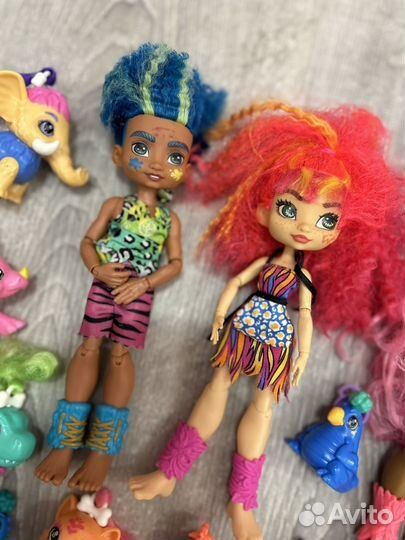 Куклы Cave Club Оригинал с питомцами